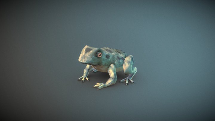 Le Toad 3D Model