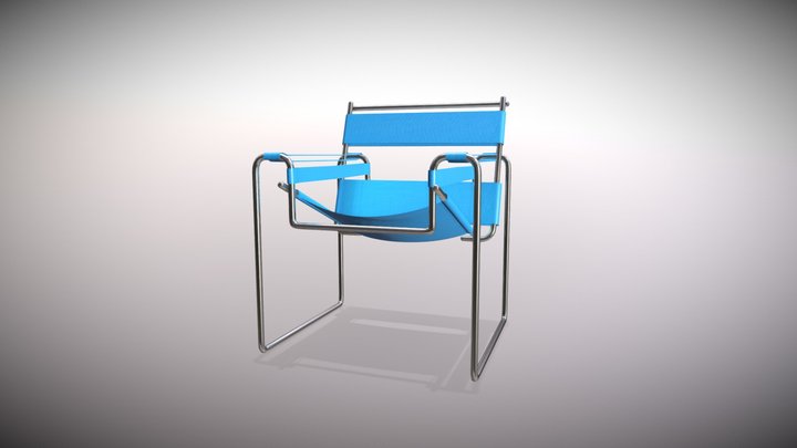 BAUHAUS Chair - Interior Design 3D Model