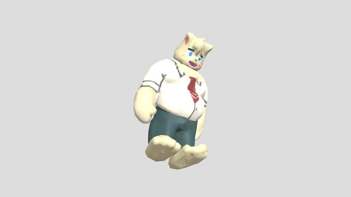幕間久真くん 3D Model