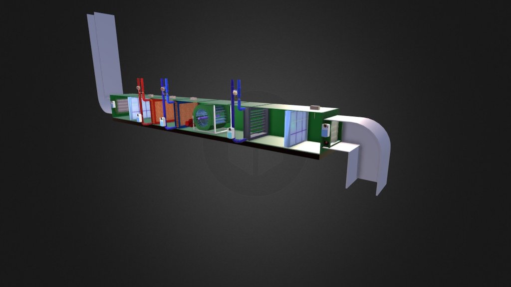 Air Handling Unit by ROVY - 3D model by Rov Lau (@Rov.Lau) [342845a ...