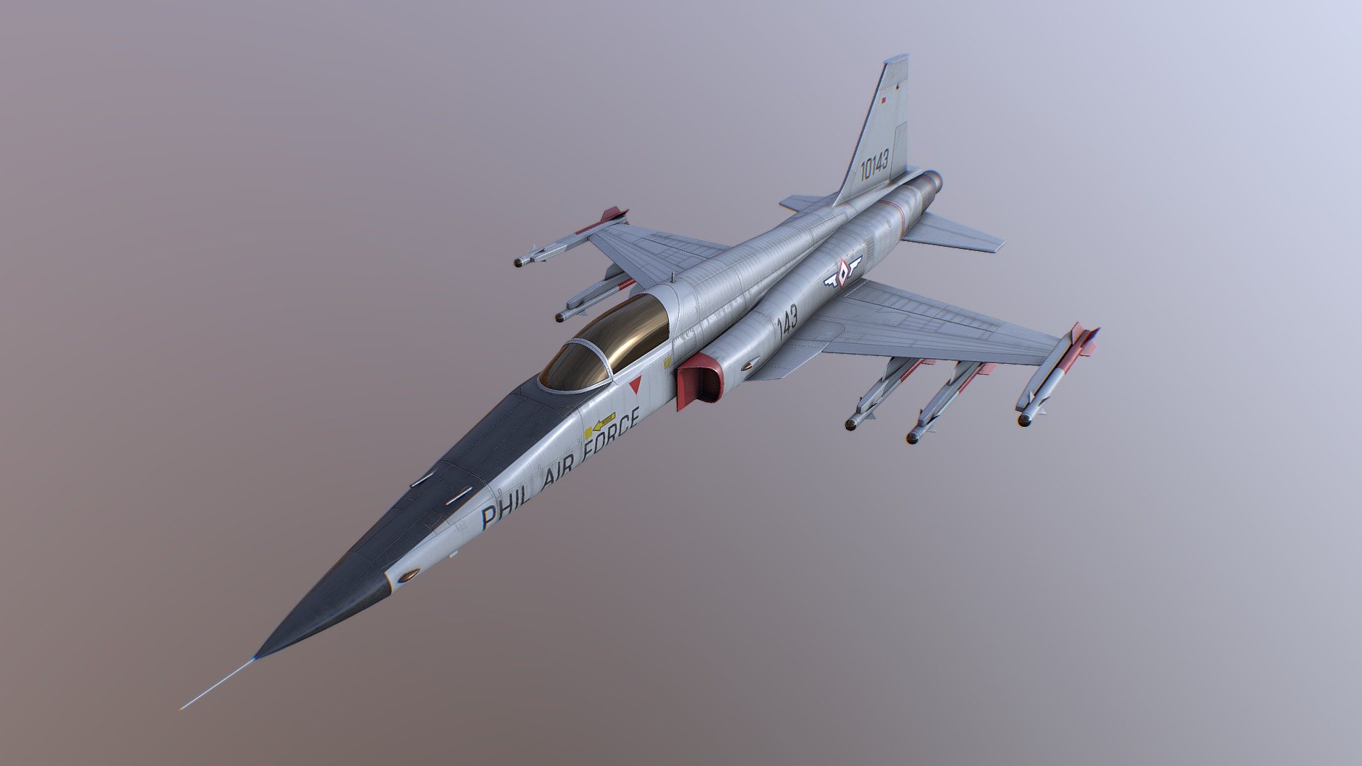 Northrop F-5 - Buy Royalty Free 3D model by cygerodias [342879e ...