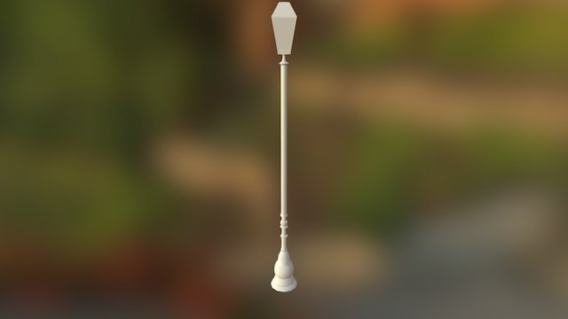 S Lamp 3D Model