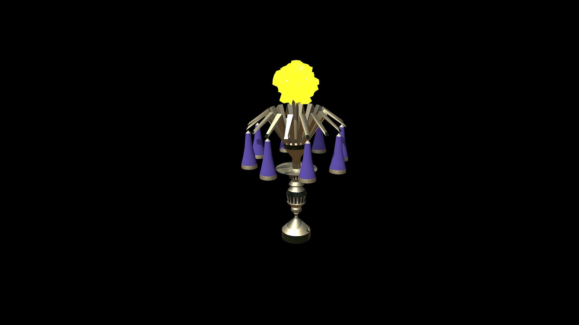 Magic Lamp - "Fire Flower"