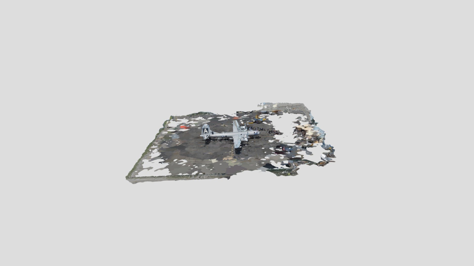 My b29 photorealistic 3D reconstruction