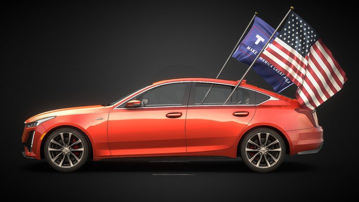 Cadillac CT5 - 2020 3D Model