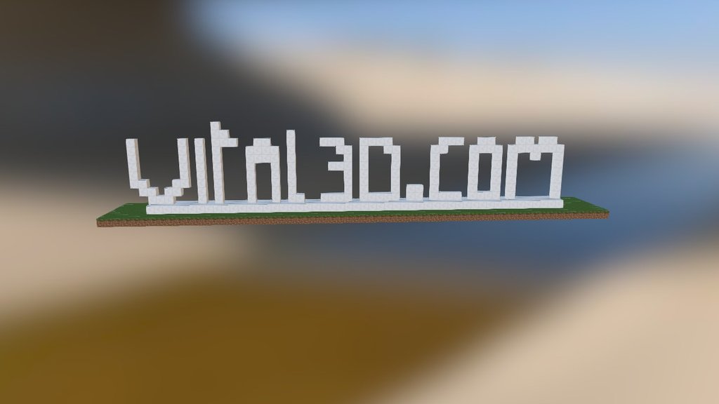 Minecraft Viral3d.com Logo