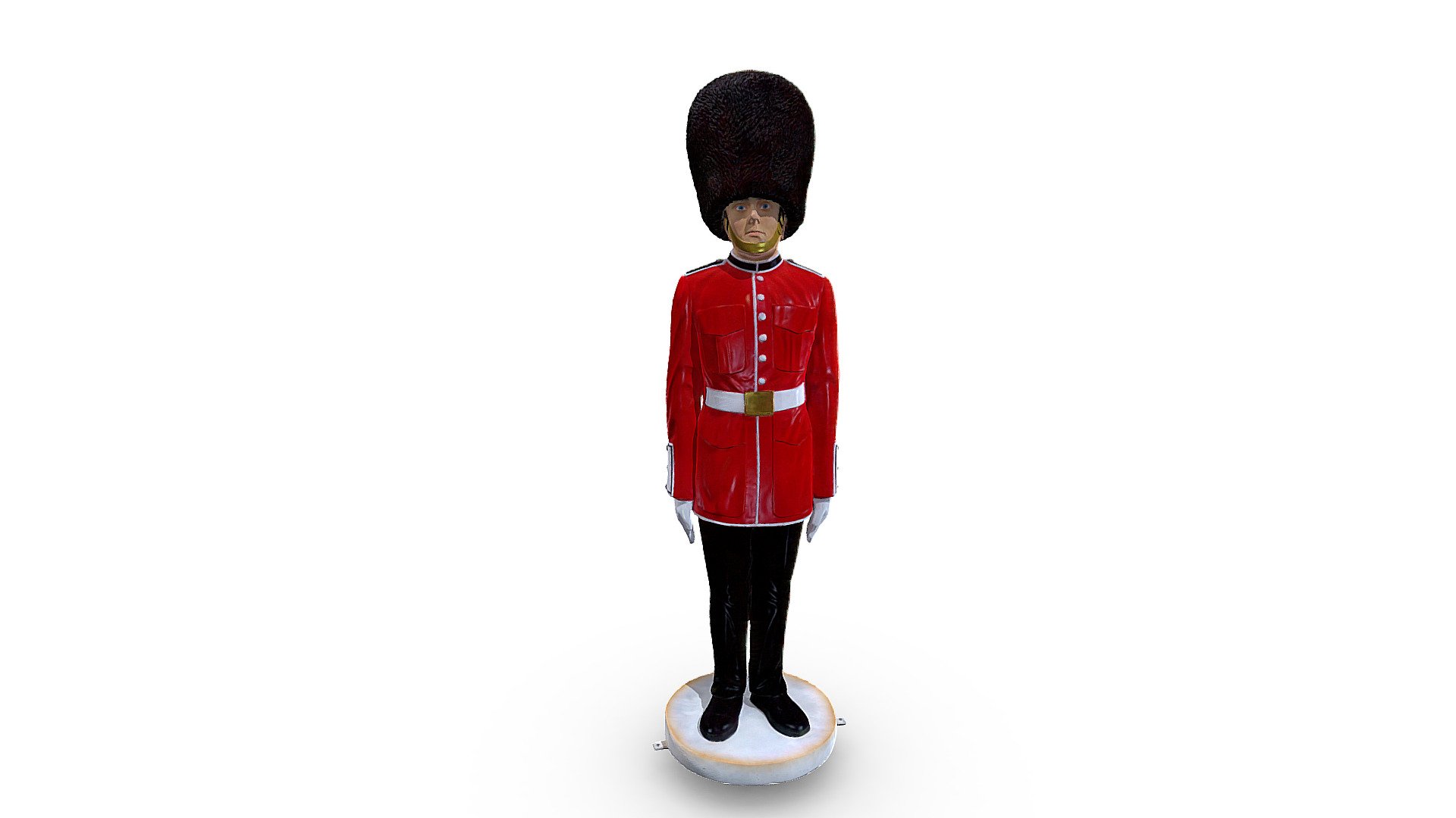 British Queen Guard Statue Life Size 7FT
