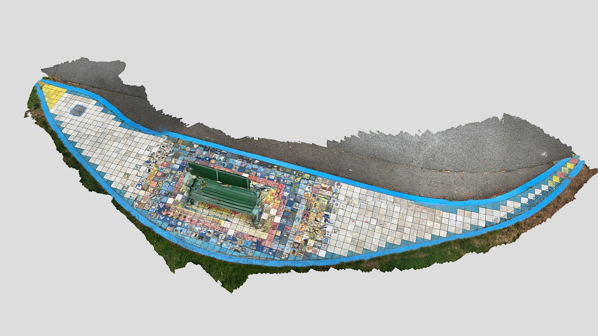 Memorial Tiles (with 3DScannerApp HD)