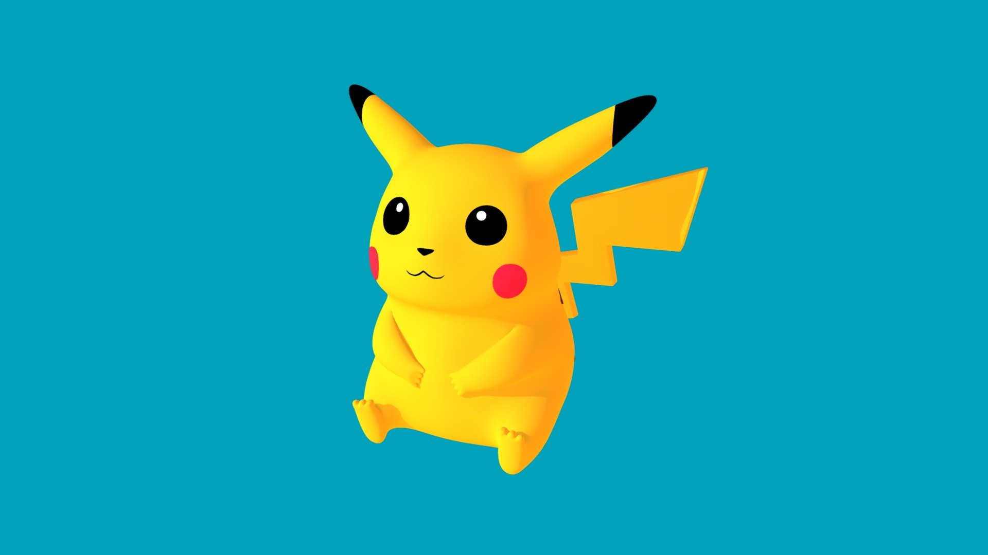ArtStation - Pikachu Hypebeast Animation 3D.