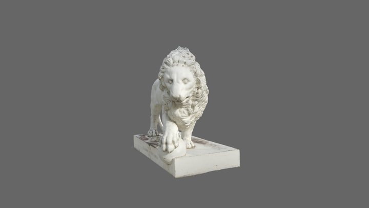 Sentry lion 3D Model