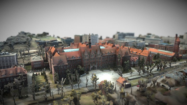 Politechnika Gdańska 3D Model