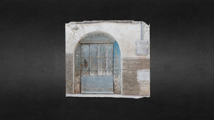 Puerta Fuentes de Jiloca Fotogrametria 3D Model