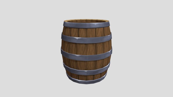 Barrel V1 3D Model