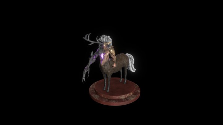 Zyphyr Bolt, The Corrupted Centaur 3D Model