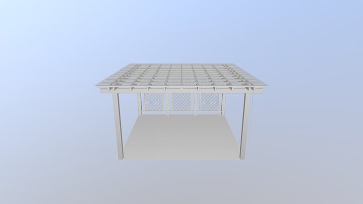 Pergola 8 3D Model
