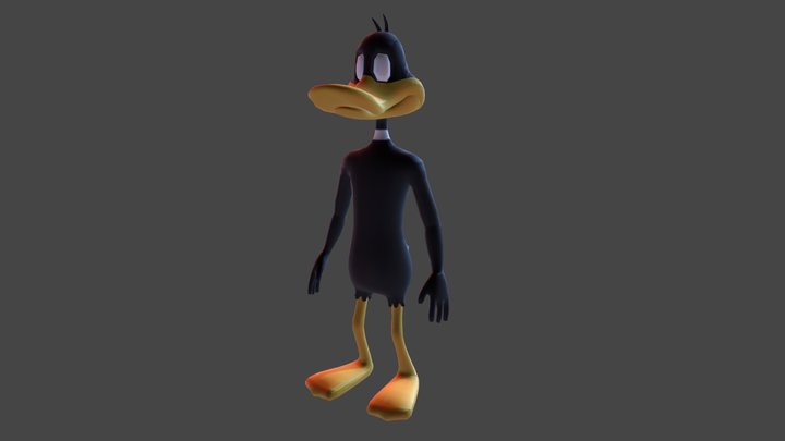 Daffy Duck 3D Model