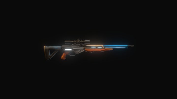Sniper 3D Model