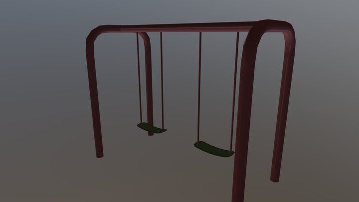 Swing-set Model 3D Model