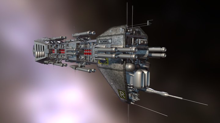 Nova Class Dreadnought 3D Model