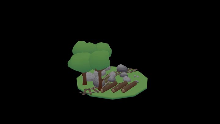 ZZ Portf Forest 3D Model