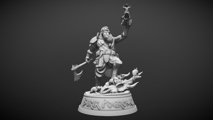 Burik Pogromca lvl 11 3D Model