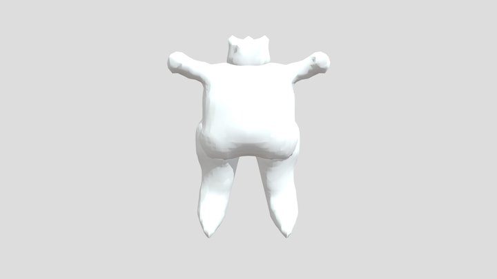 Rough Character Sculpt 3D Model