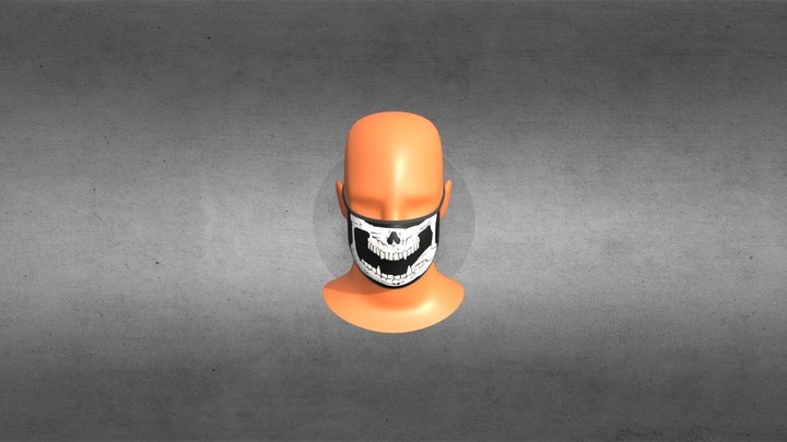 Brian Fury Mask (Fan Art) 3D Model