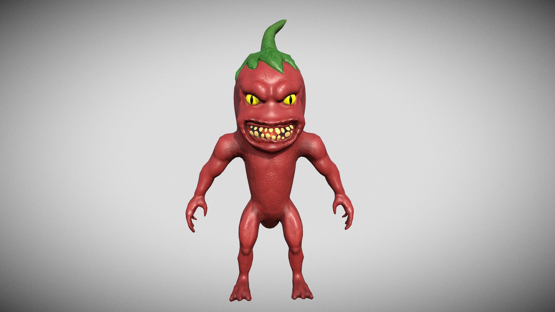 Pepper mutant - 3D model by May3d [3437328] - Sketchfab