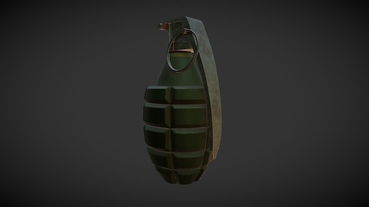Grenade 3D Model