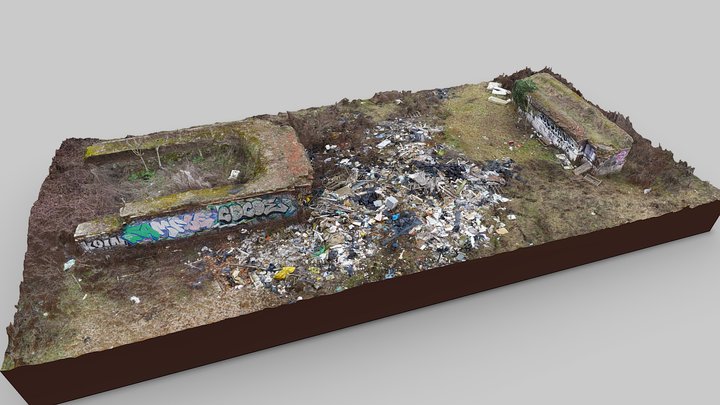 Brockley Hill Station Viaduct Ruin – Modelo 3D gratuito STL