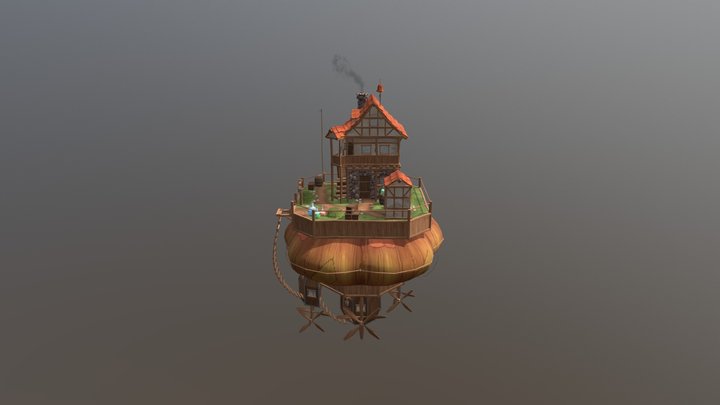 Andrews Sky Island 3D Model