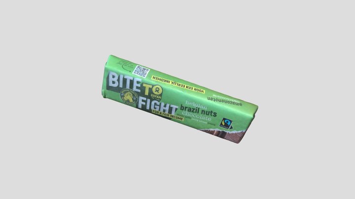 Bite To Fight fair trade chocolade 3D Model