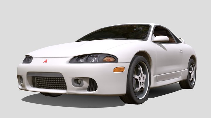 Mitsubishi Eclipse - Download Free 3D model by BadKarma™ [343d832 