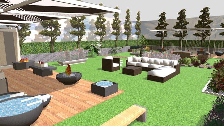 Solus Show Garden V7 3D Model