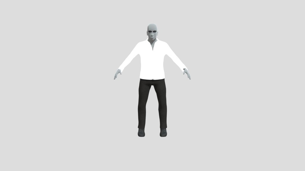 Mike Character Rigged