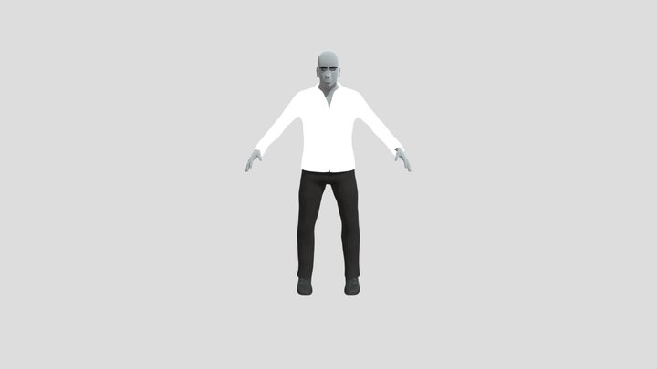 Mike Character Rigged