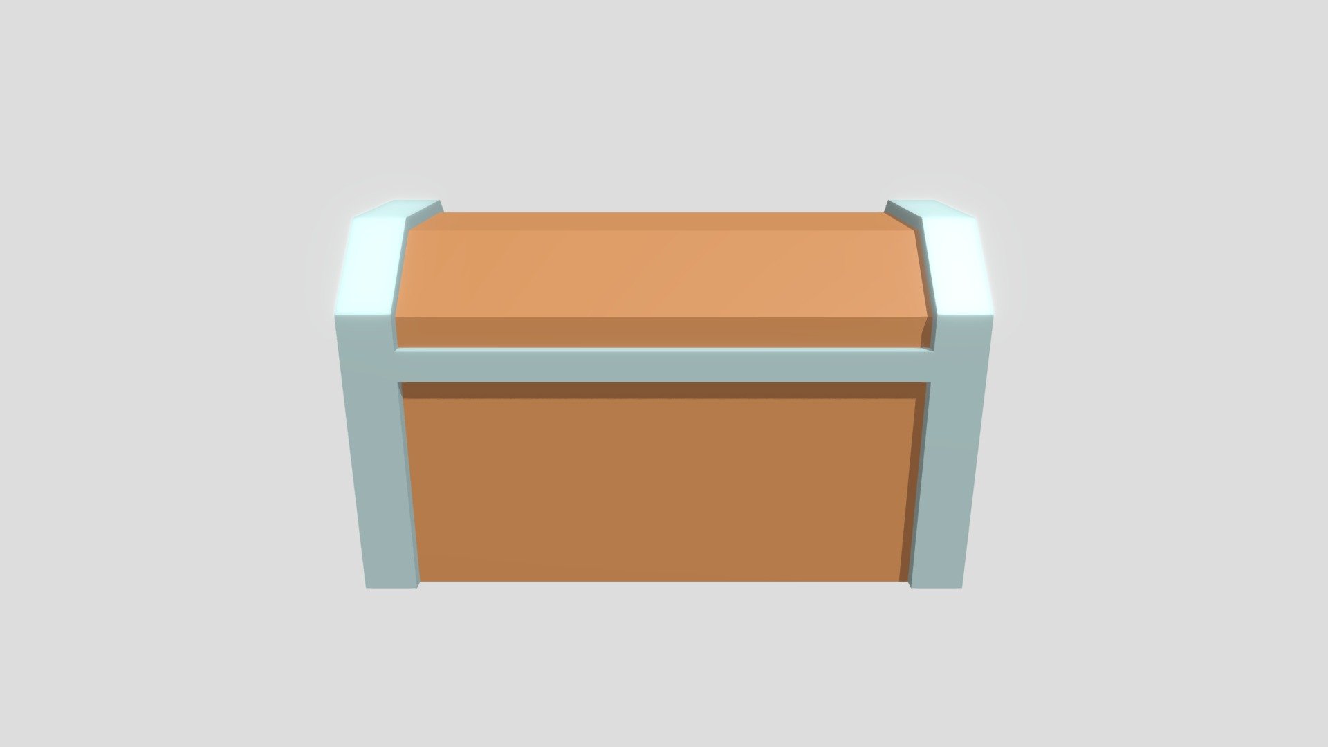 Low-poly Treasure Chest