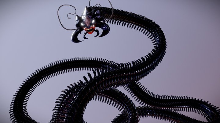 Elder Centipede (OnePunch Man) 3D Model