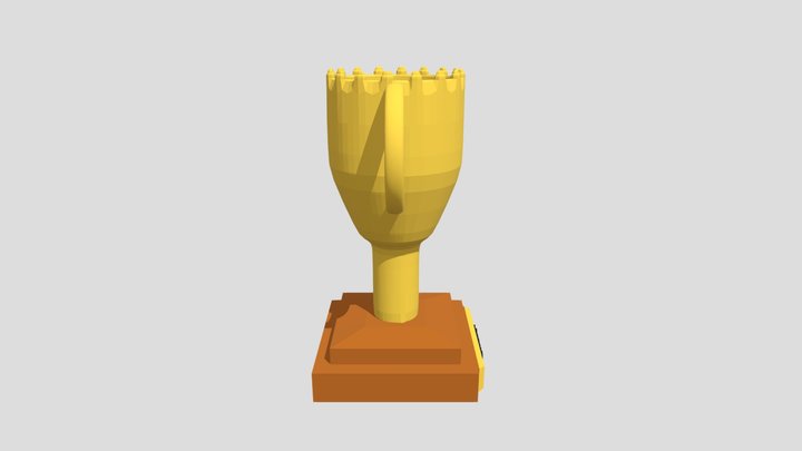 Trofeo Campeón 3D Model