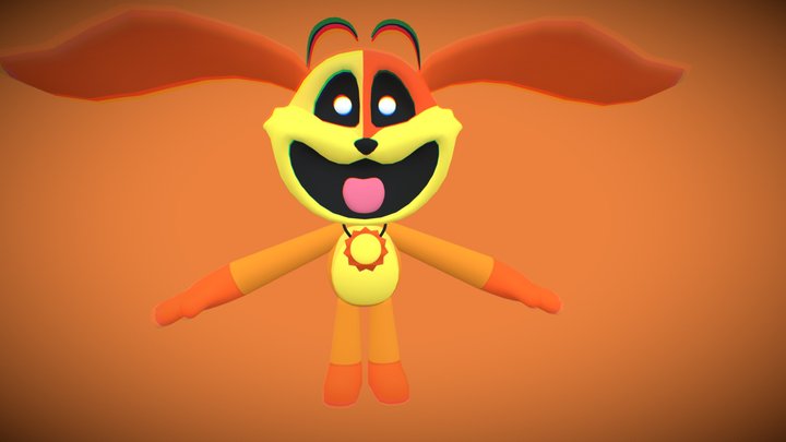 Cartoon Dogday 3D Model