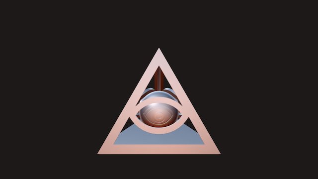 eye in the pyramid 3D Model