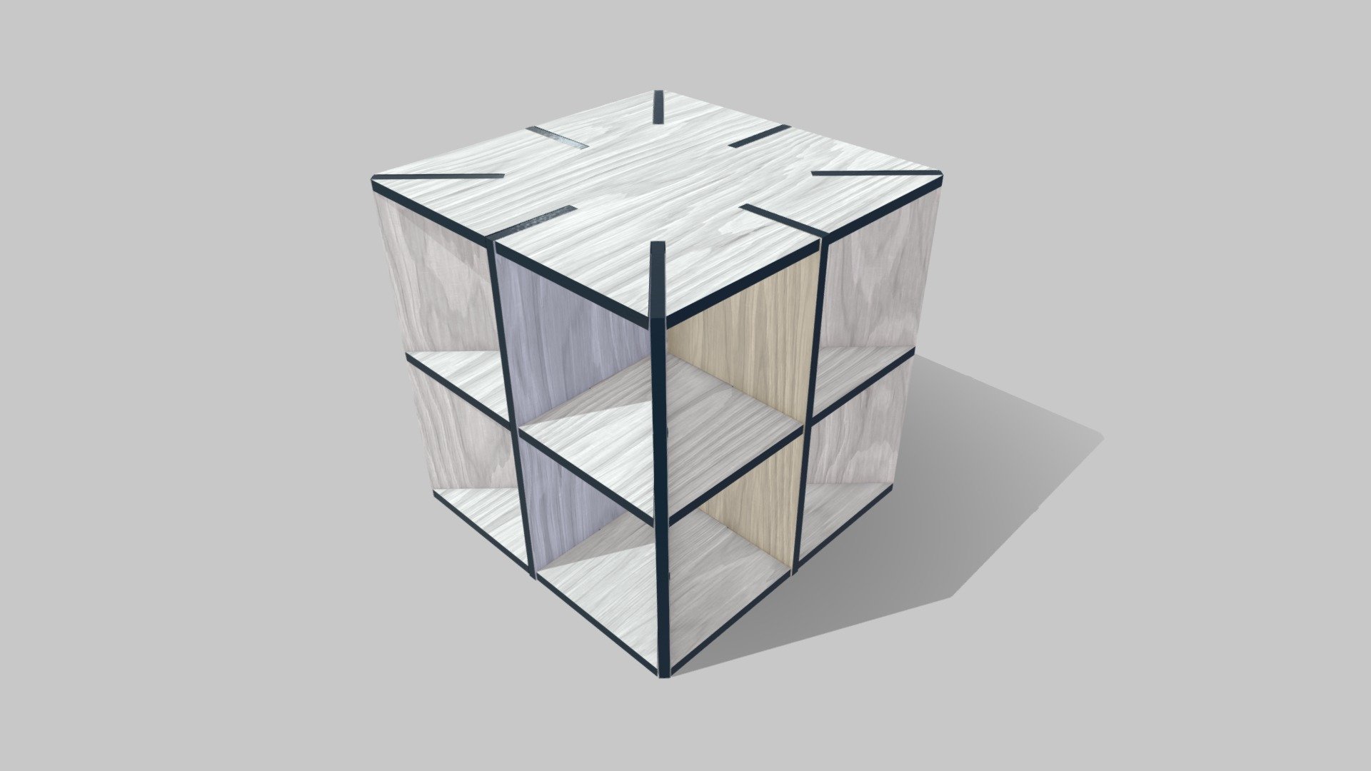 Wooden Cube
