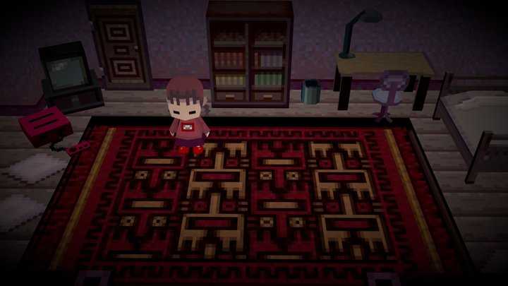 Yume Nikki 3D 3D Model