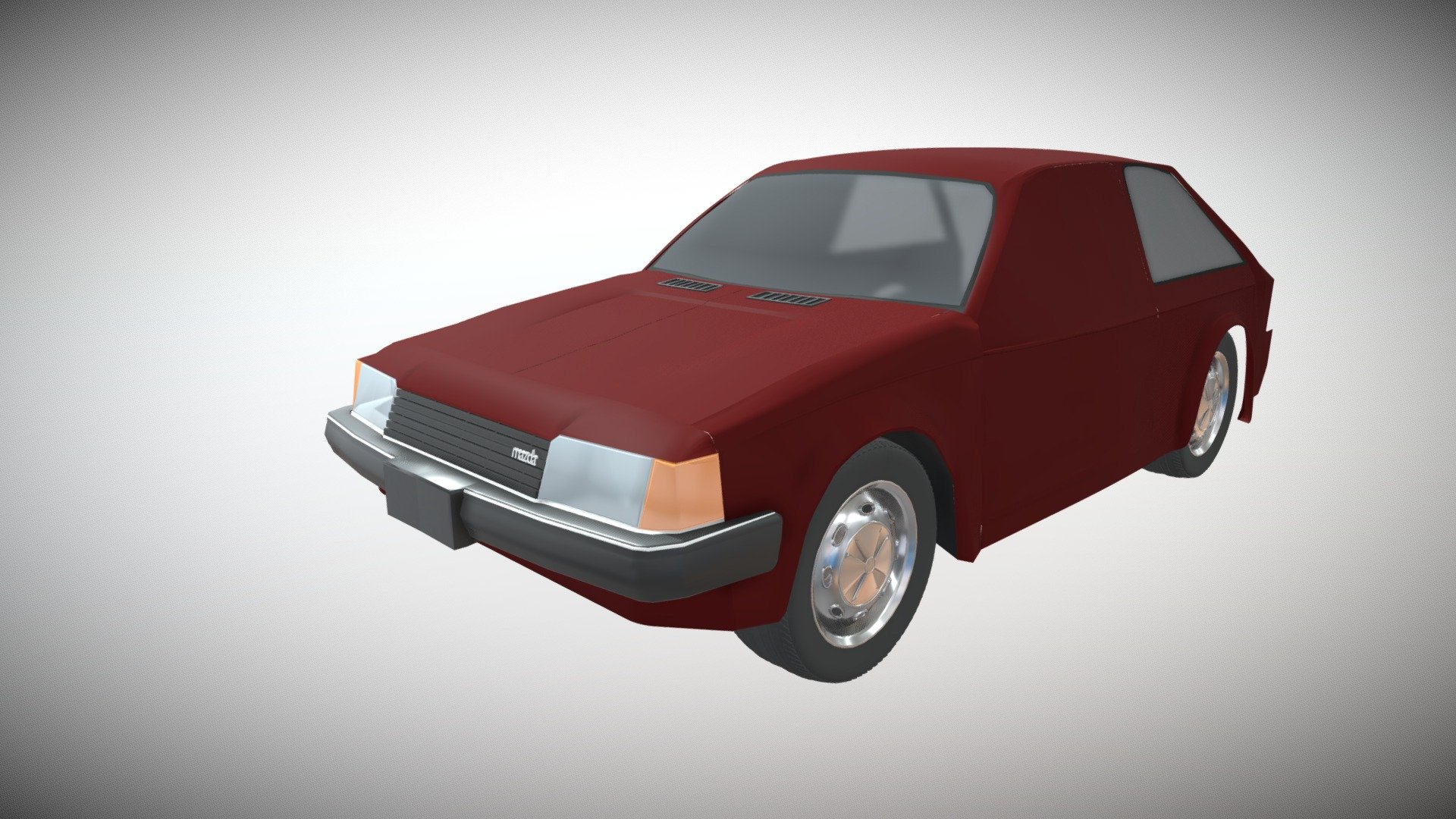 Mazda 323  - unfinished - free - for training