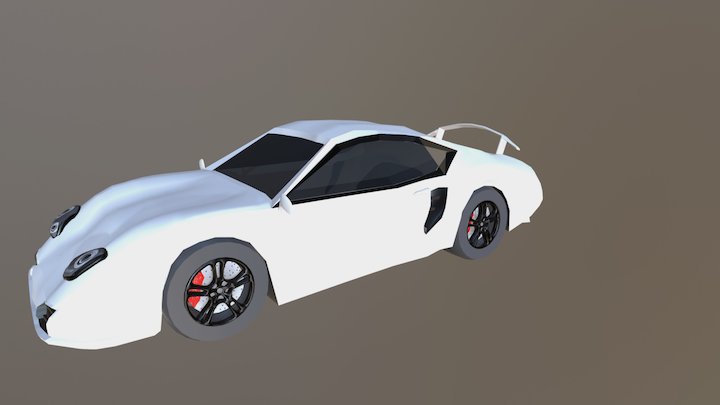 Porsche Car 3D Model