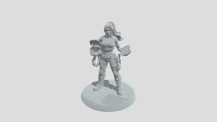 Wasteland Vanguard 3D Model