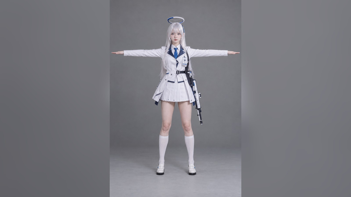 Ushio Noa (Blue Archive) Realistic 3D Model