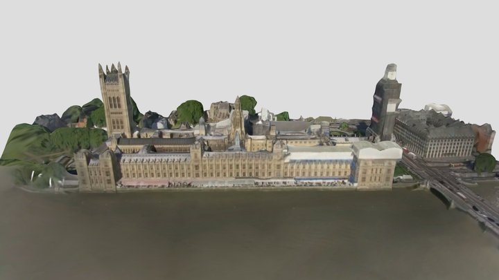 Houses of Parliament 3D Model
