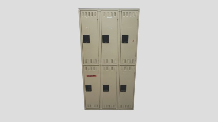 Lockers 3D Model