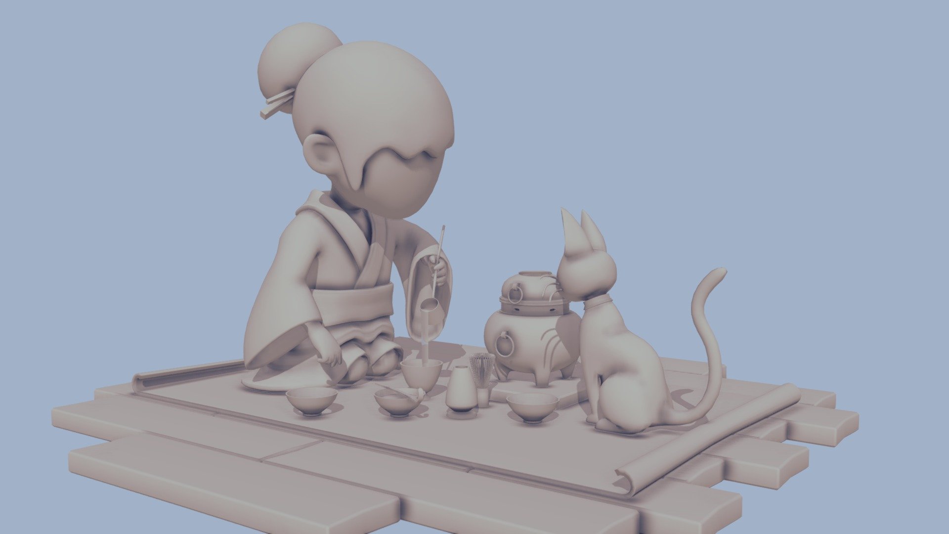 Japanese Tea Ceremony (WIP)